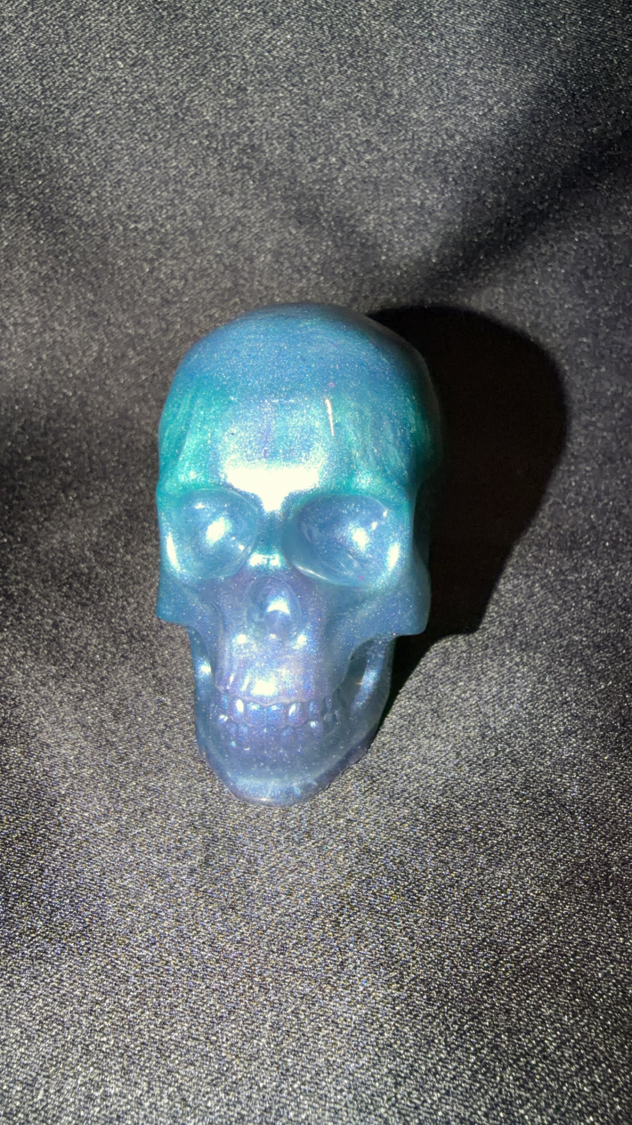 Medium Blue Skull